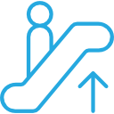 Icono Escalera eléctrica